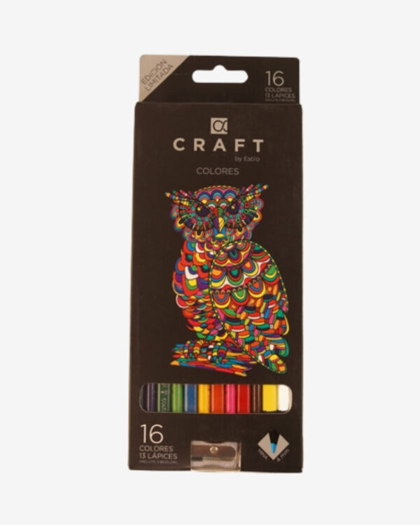 Caja de lápiz de colores craft