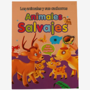 Libro para colorear animales salvajes