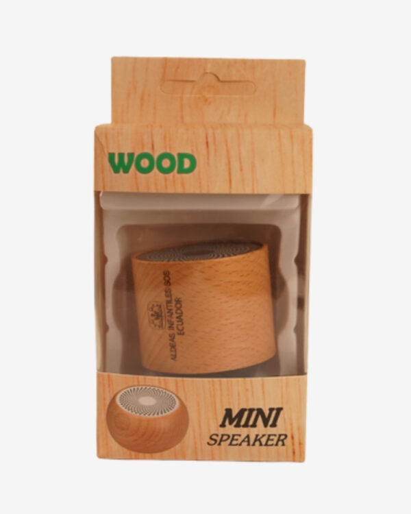 Mini parlante wood