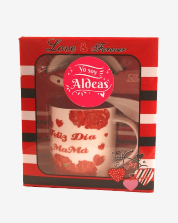 Taza con cuchara